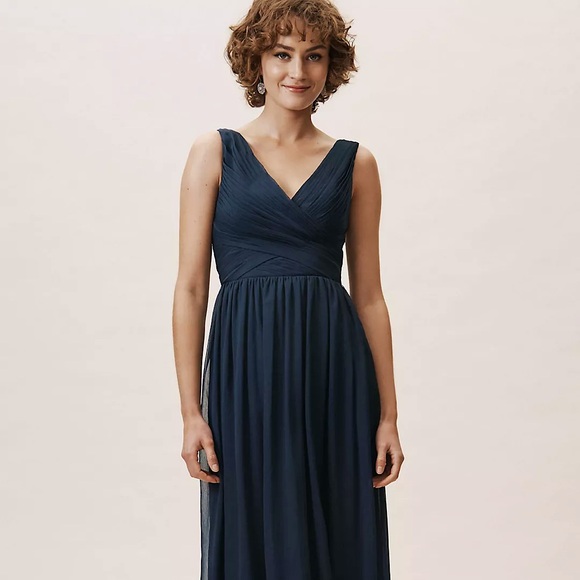 BHLDN Kia Dress | Midnight | NWT - Picture 1 of 8